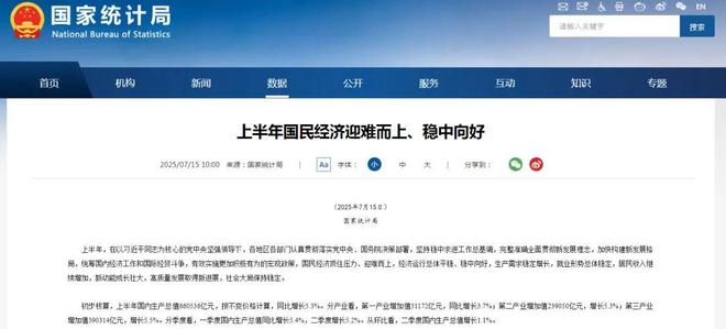 賭馬：上半年經濟、金融數據出爐！哪些信號最值得關注？